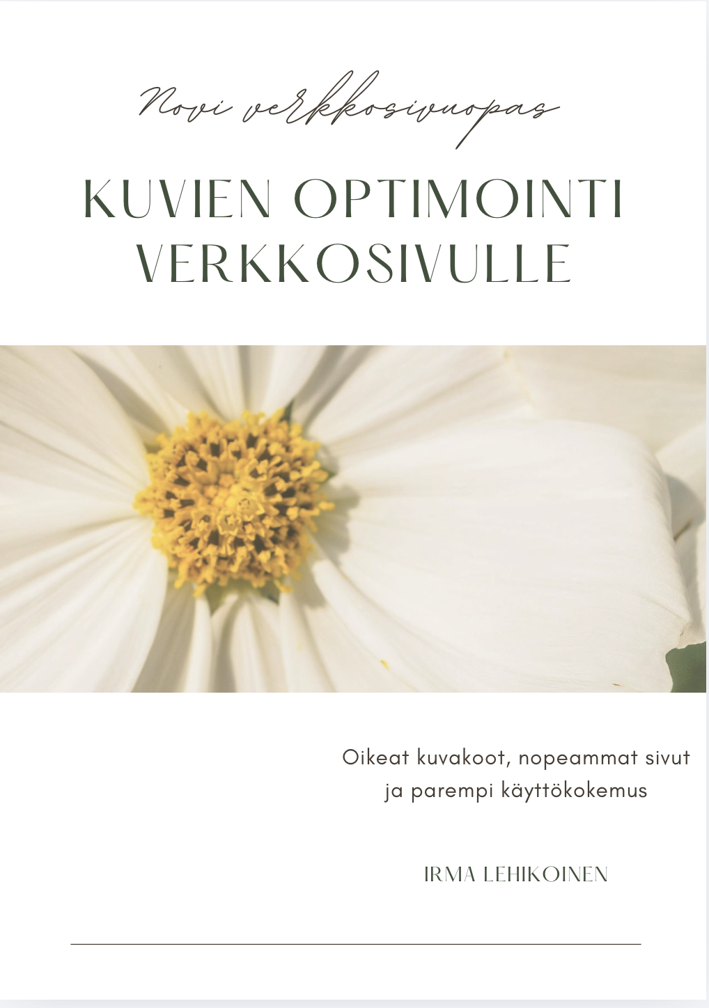 Kuvien optimointi verkkosivuille